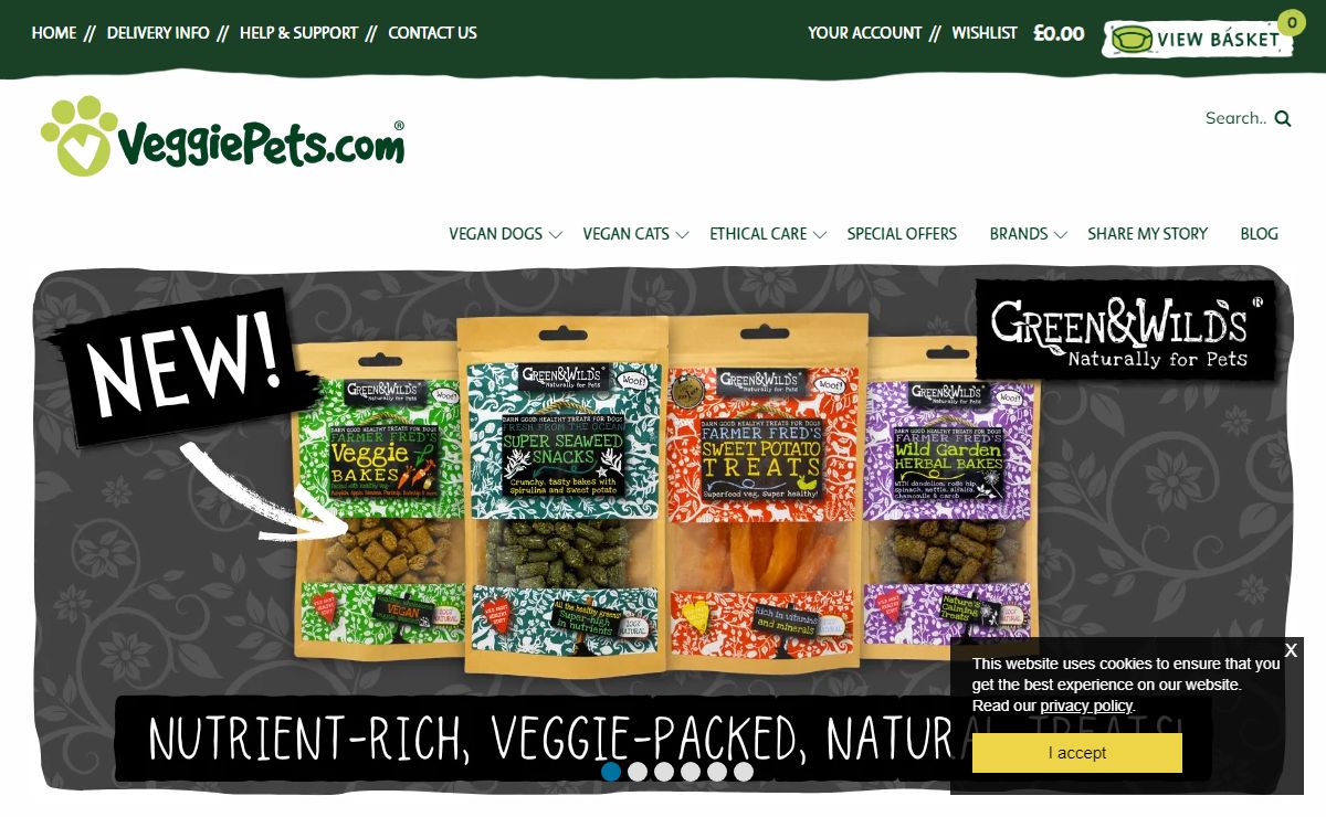 Vegan Dog & Cat Food from VeggiePets.com