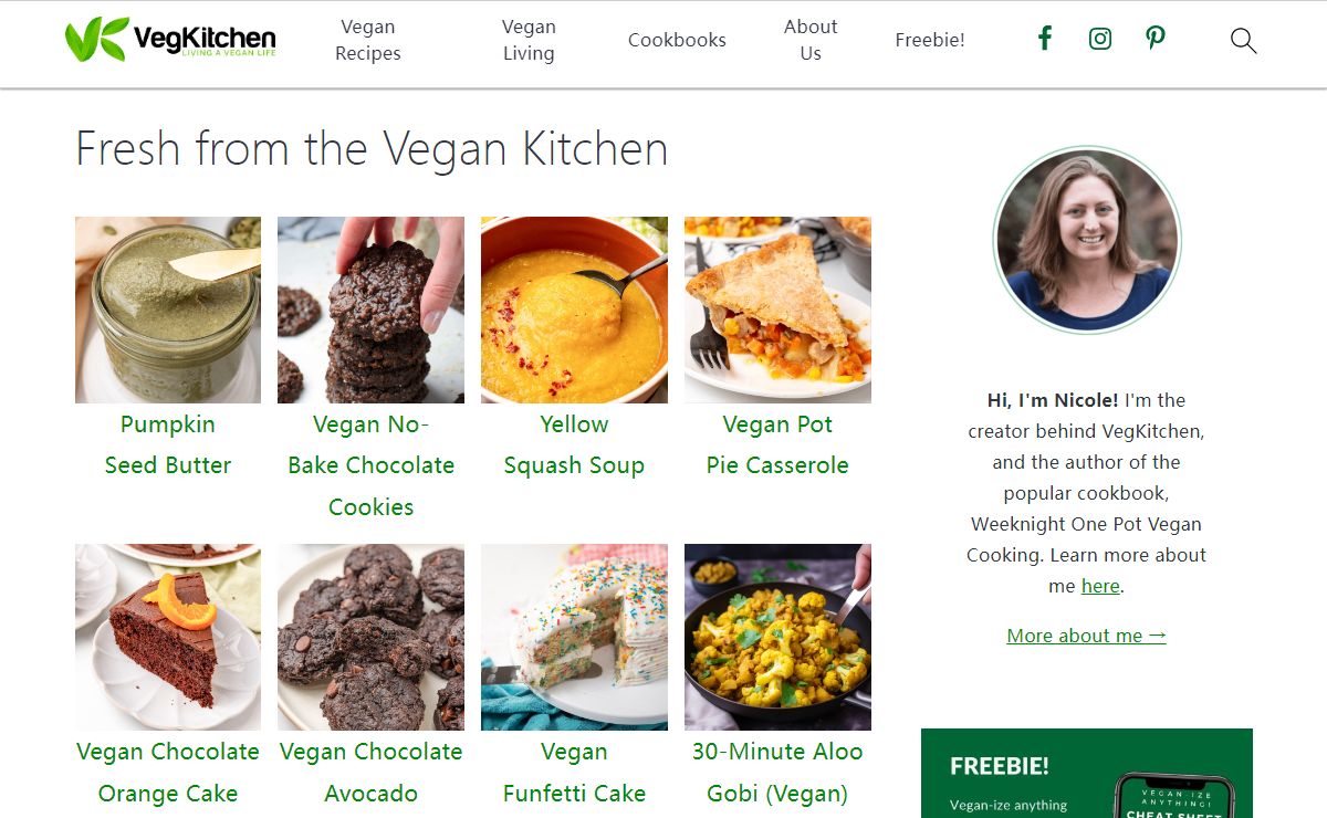 Fresh from the Vegan Kitchen | Vegan Recipes from a Plant Based Author!