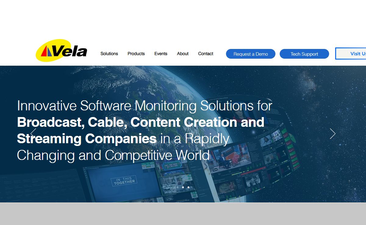 Vela | 24/7 Broadcast Compliance and Streaming Monitoring