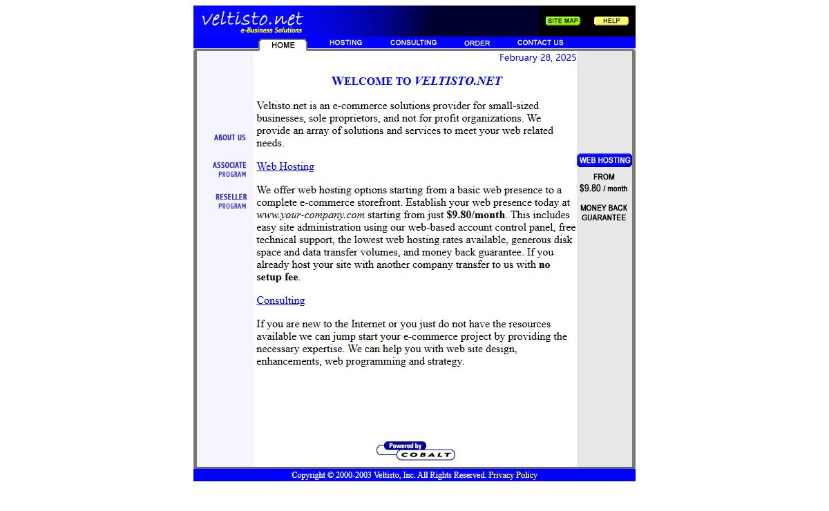 VELTISTO.NET - Home