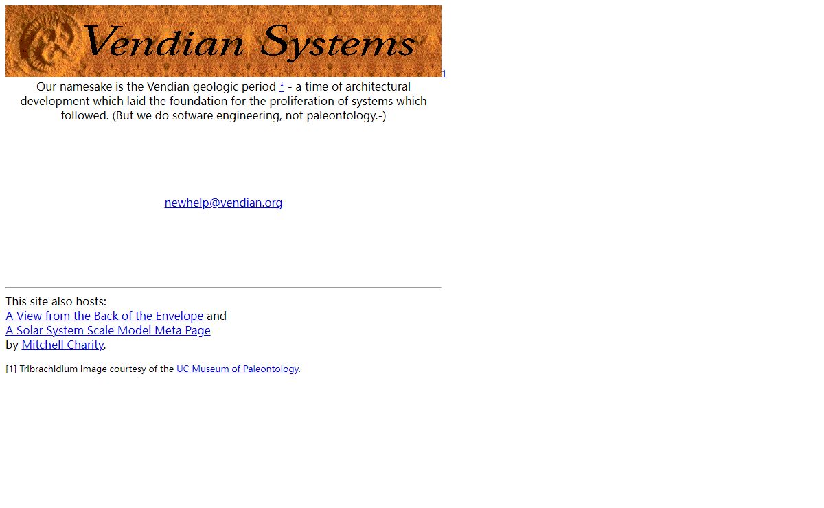 Vendian Systems