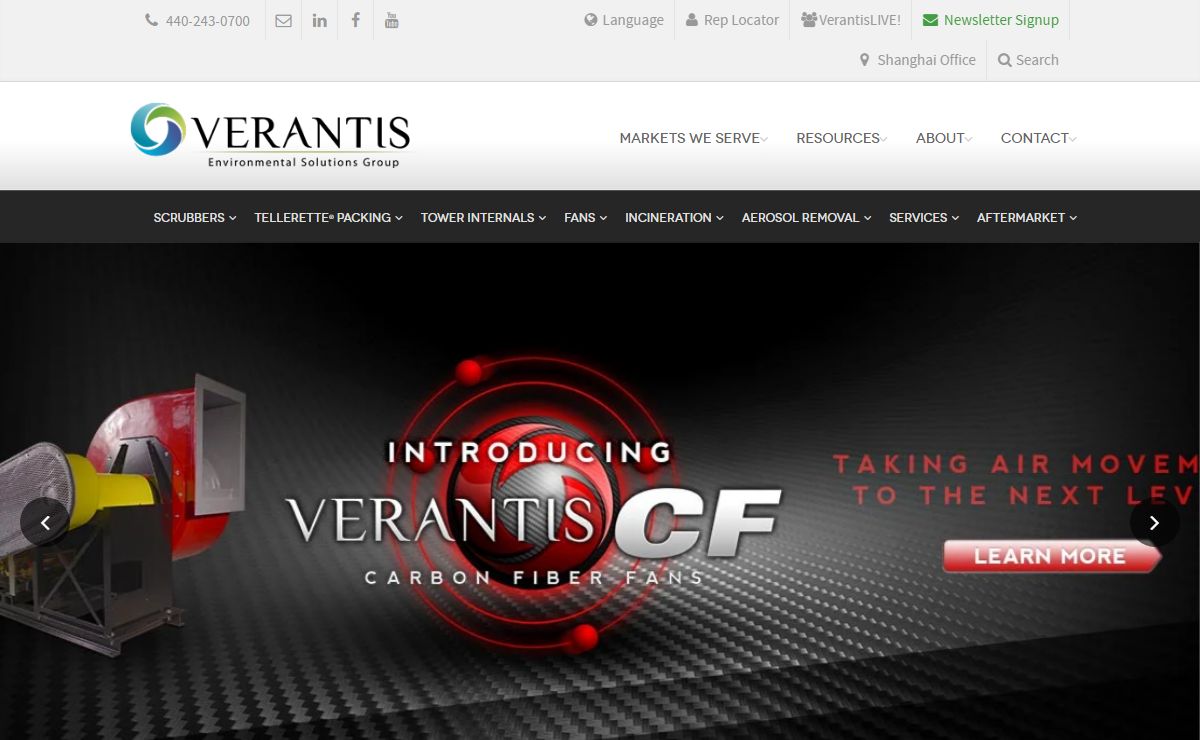 Control your Environment | Verantis