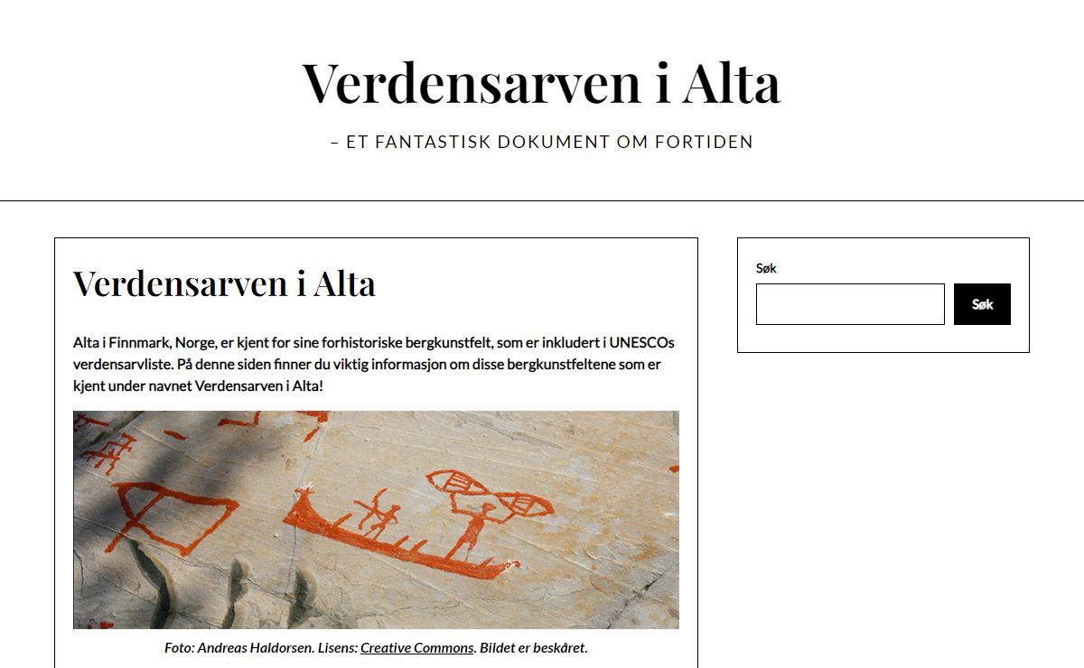 Verdensarven i Alta - les om den fantastiske bergkunstfeltene her!