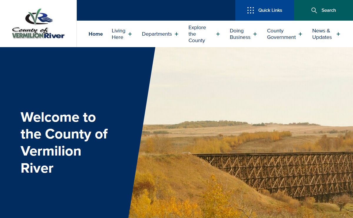 County of Vermilion River: Home