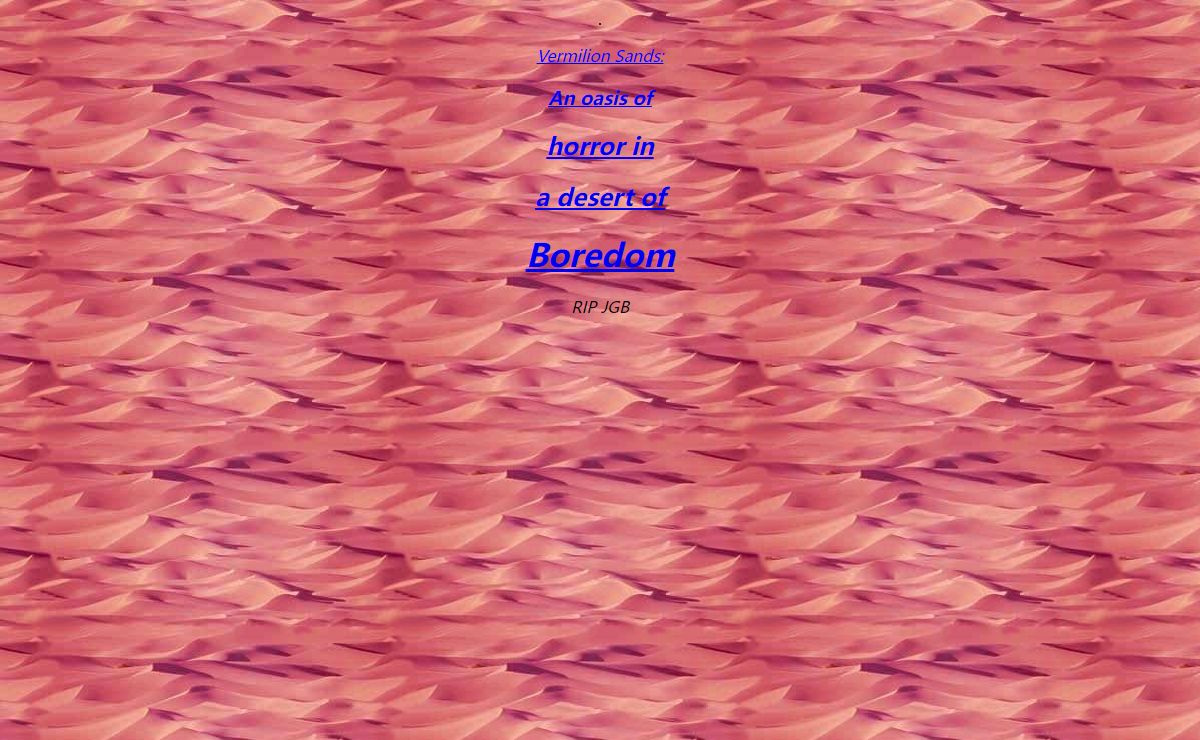 Vermilion Sands