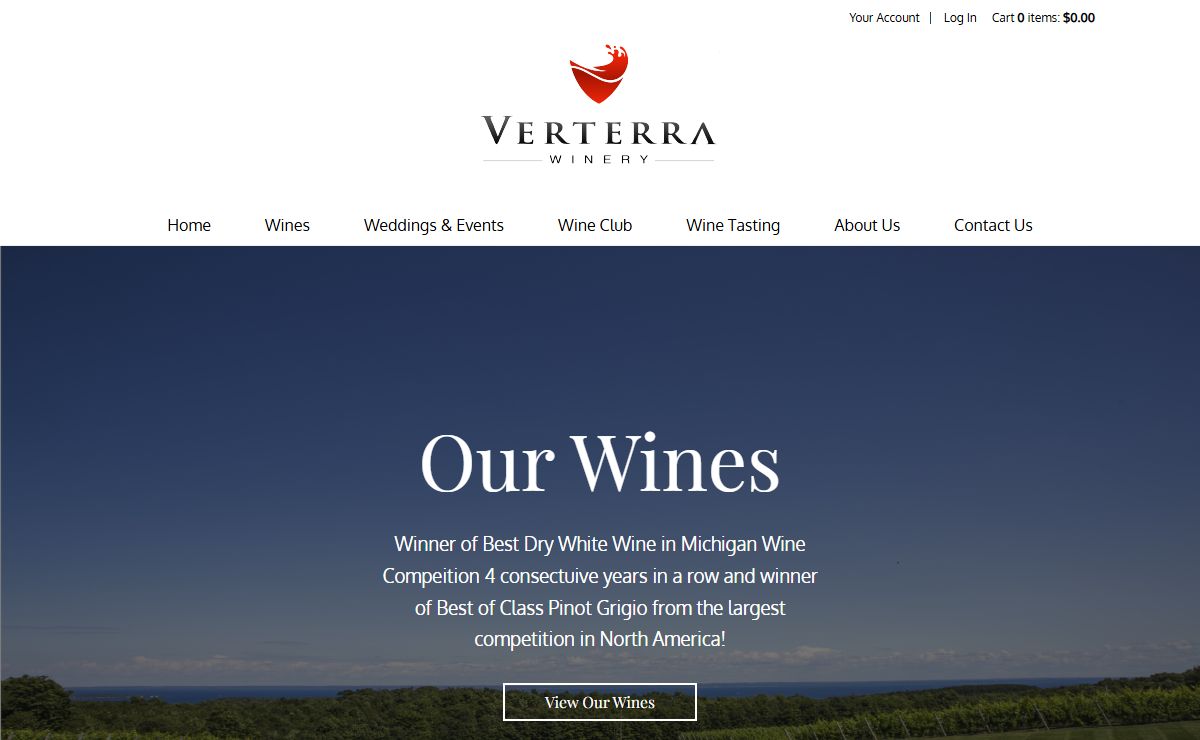 Verterra Winery - Most Awarded Winery