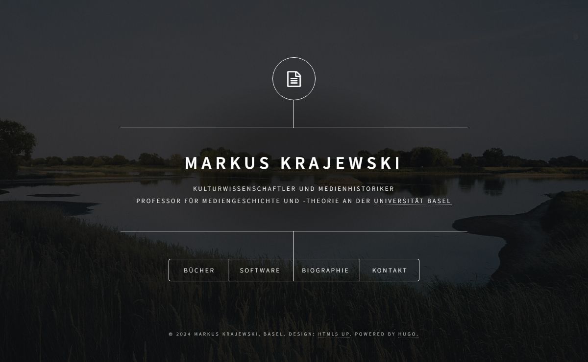 Markus Krajewski, Basel