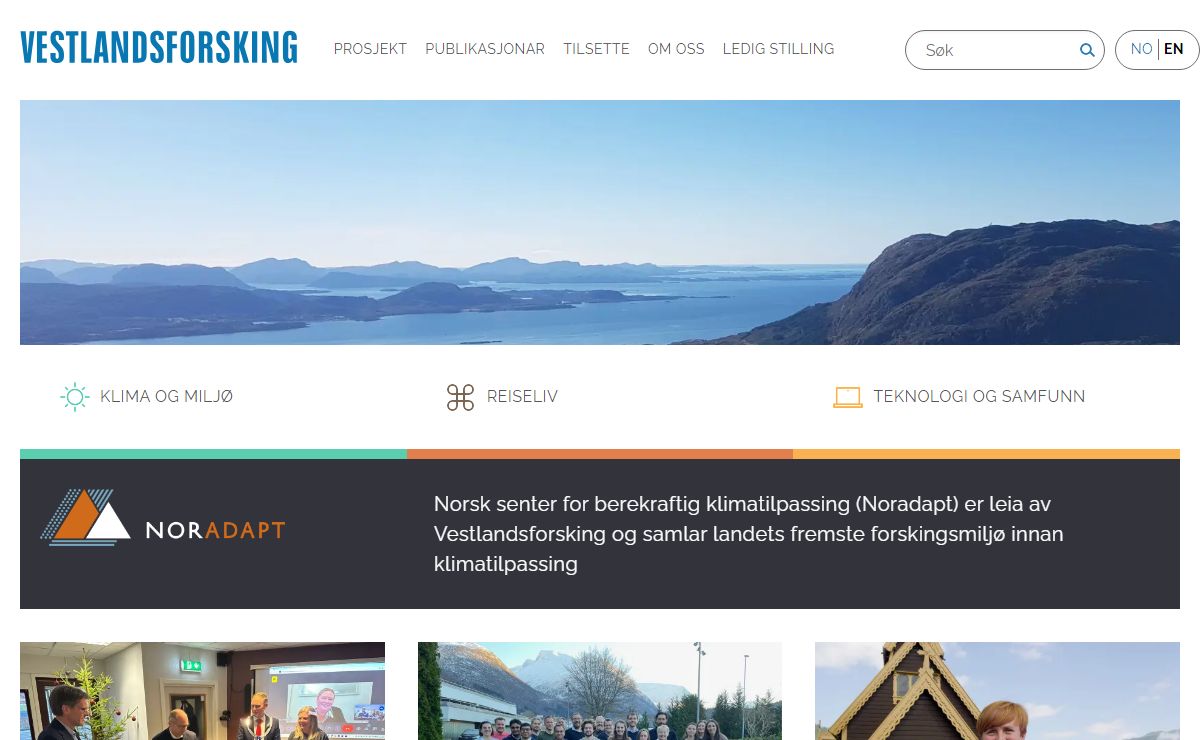 Heim | Vestlandsforsking