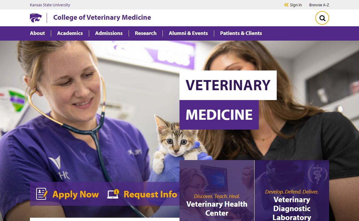 K-State College of Veterinary Medicine Home Page