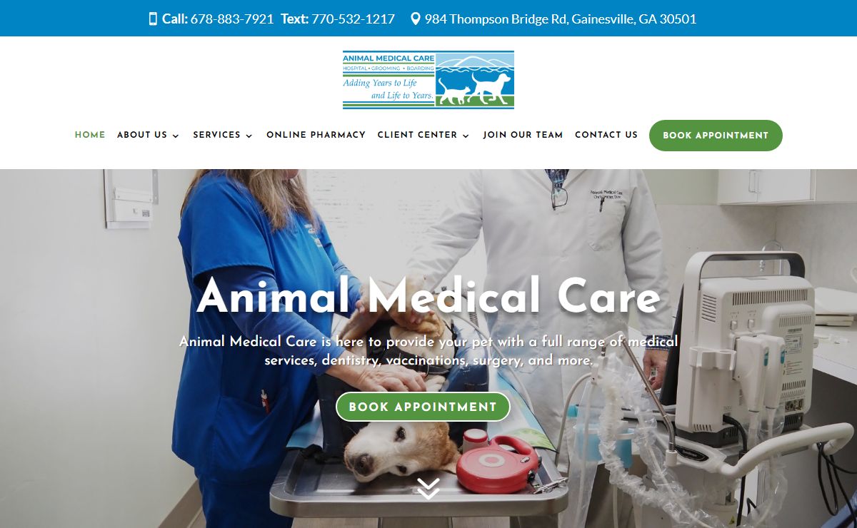 Gainesville, GA 30501 Veterinarian - Animal Medical Care