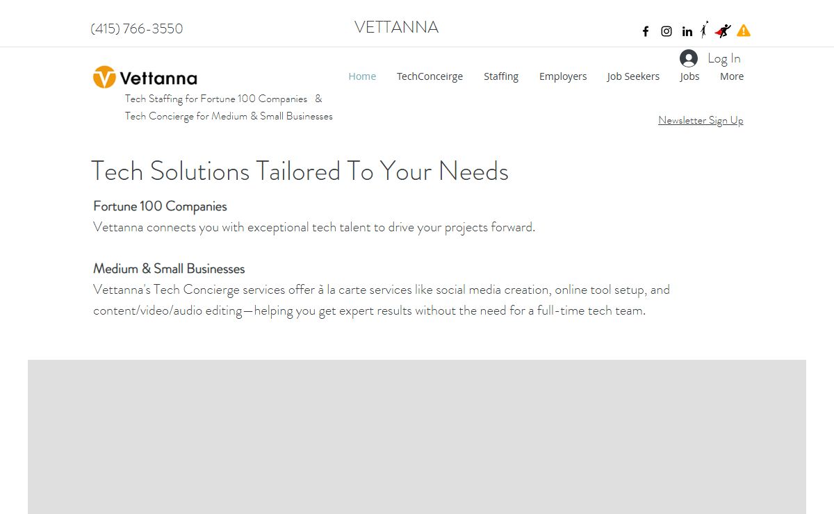 Vettanna | High Tech Staffing | Tech Conceirge