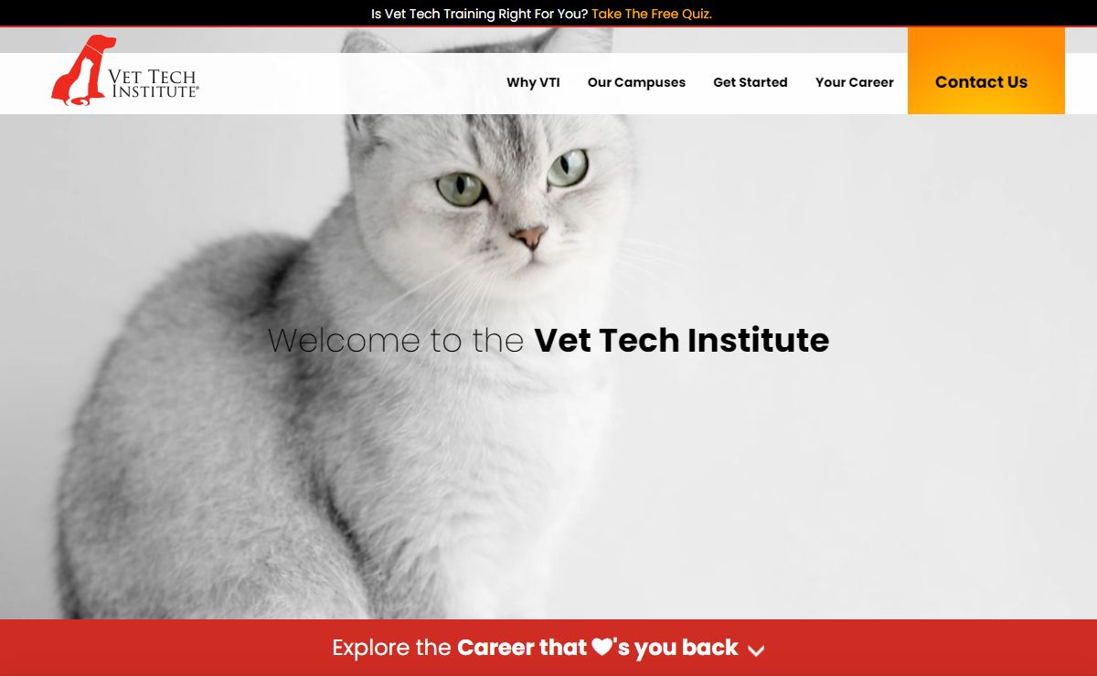 Vet Tech Institute - A Career That Loves You Back