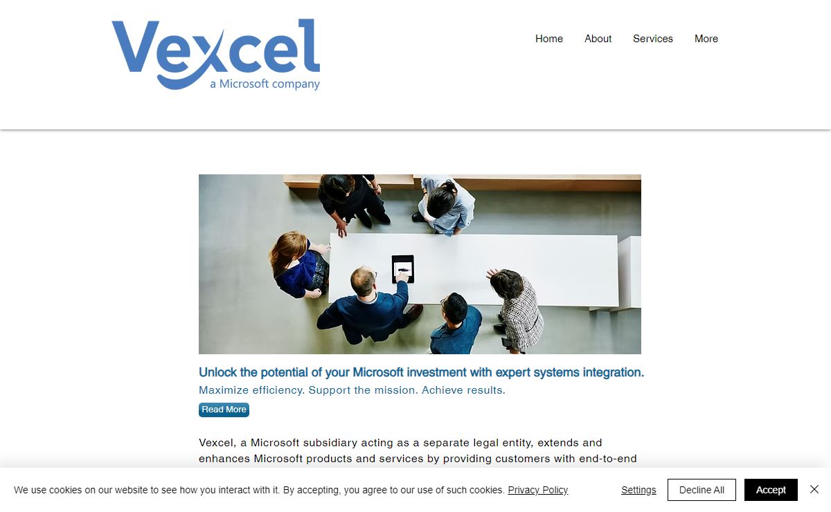 Vexcel - Cloud Integration Services, Industry Solutions & Managed Services