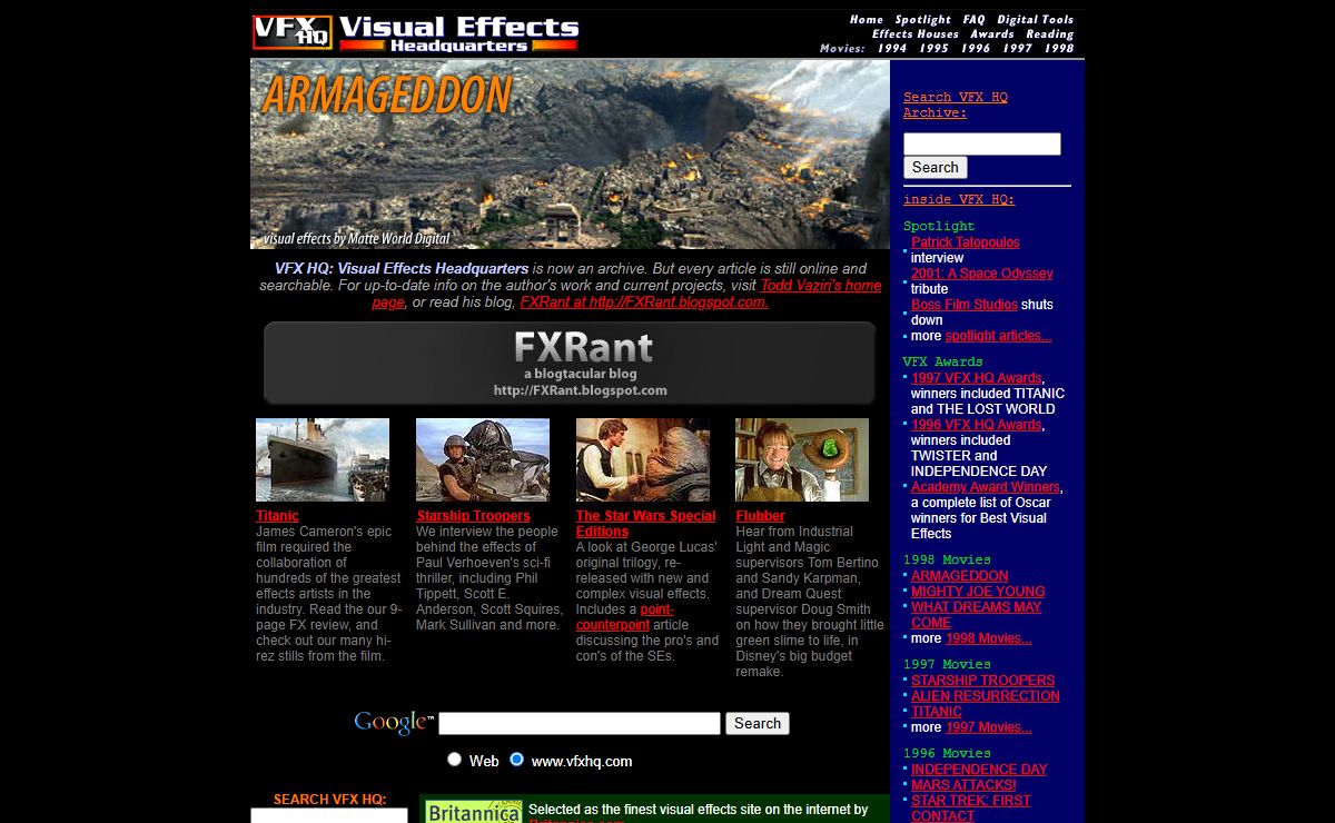 VFX HQ : Visual Effects Headquarters