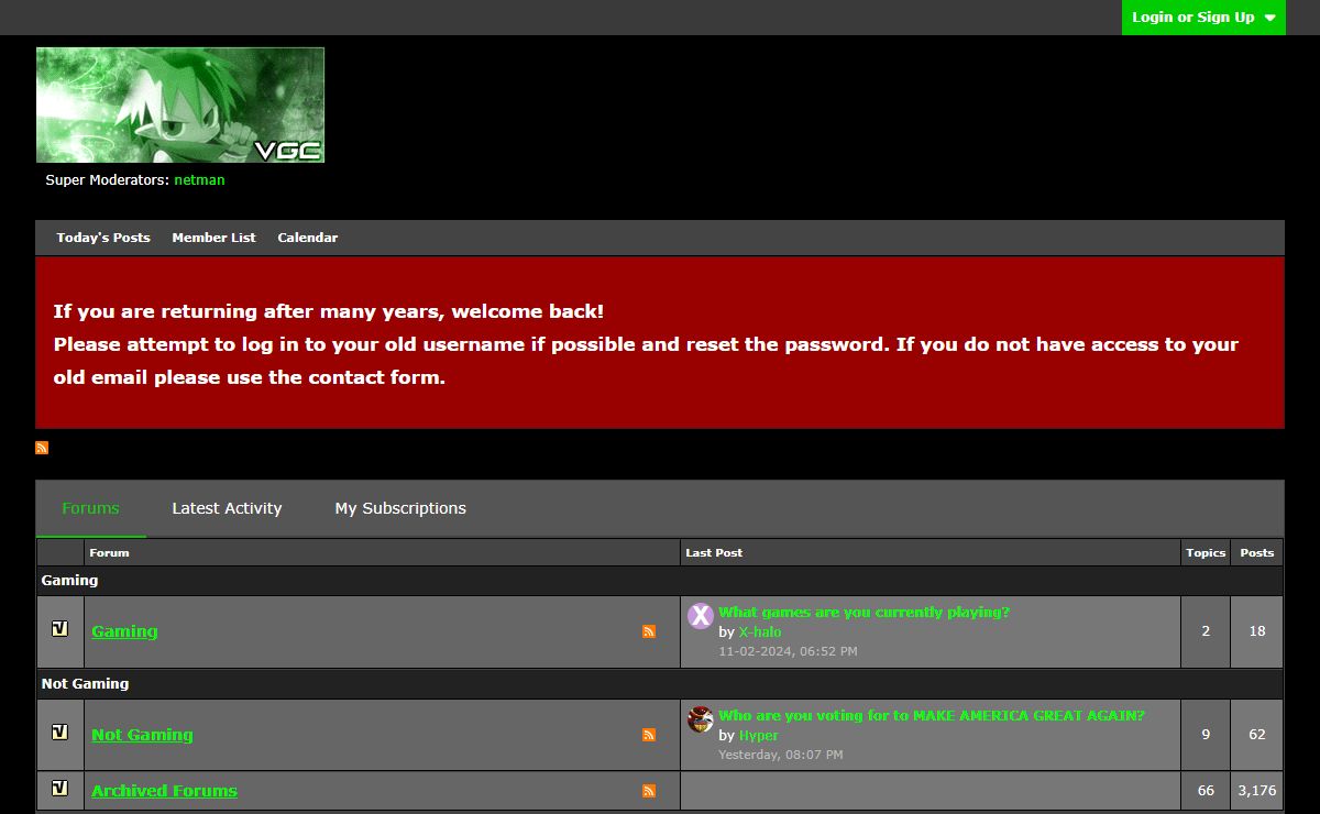 Forums - Video Game Chat
