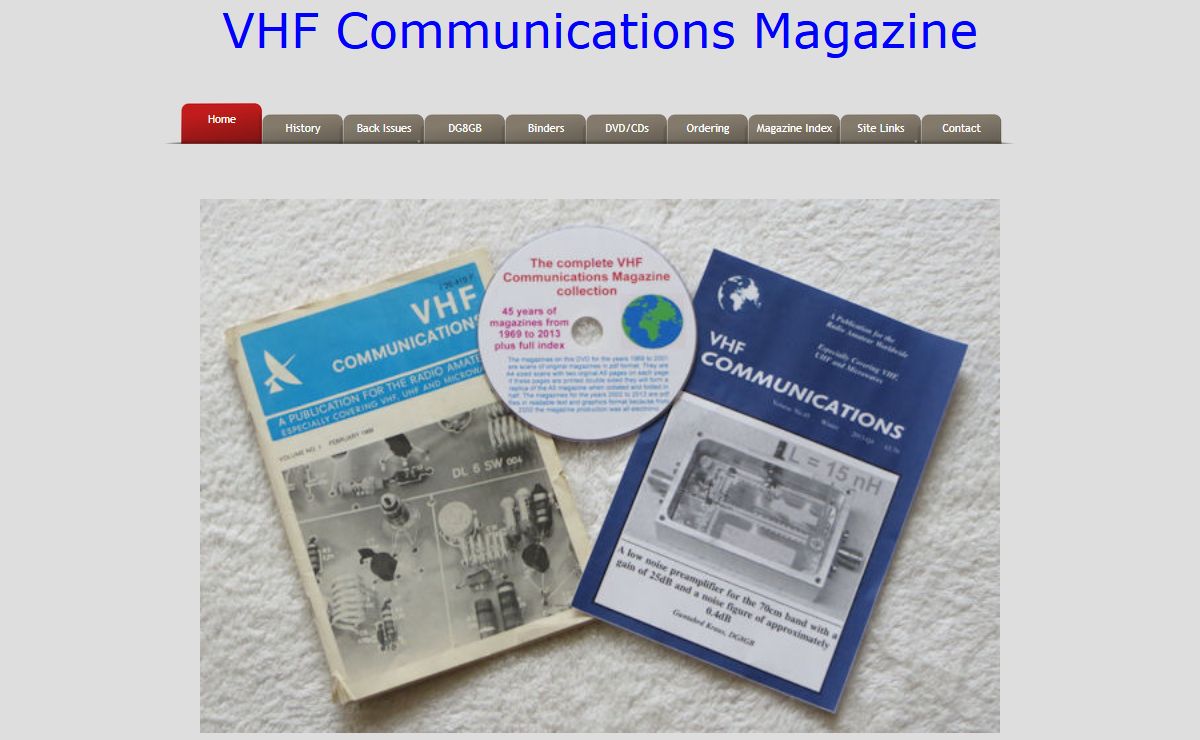 VHF Communications Magazine