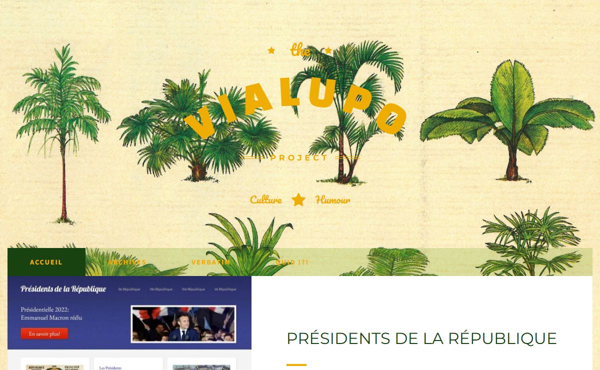 Le Projet Via Lupo § Collection de sites hétéroclites & insolites