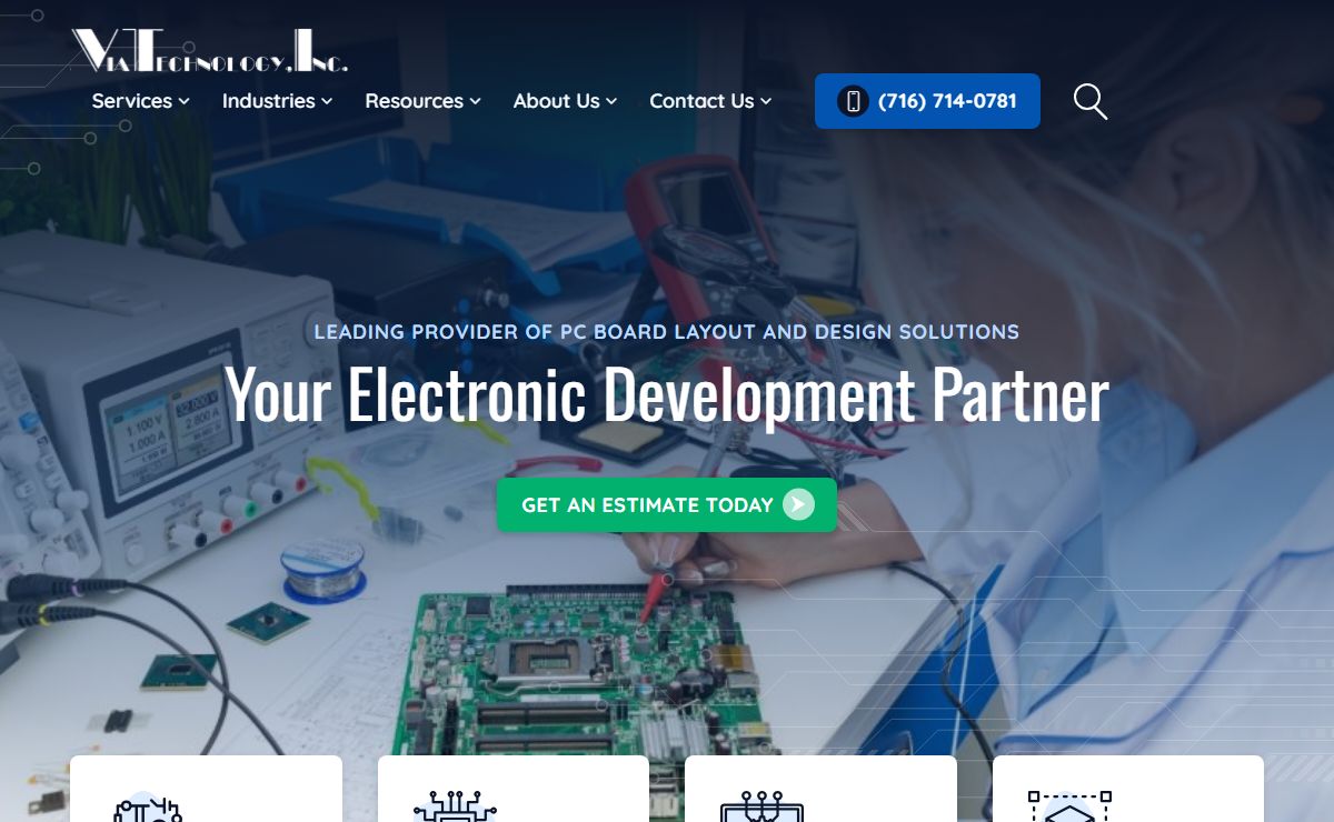 Electronic Product & Circuit Board Design - Via Technology