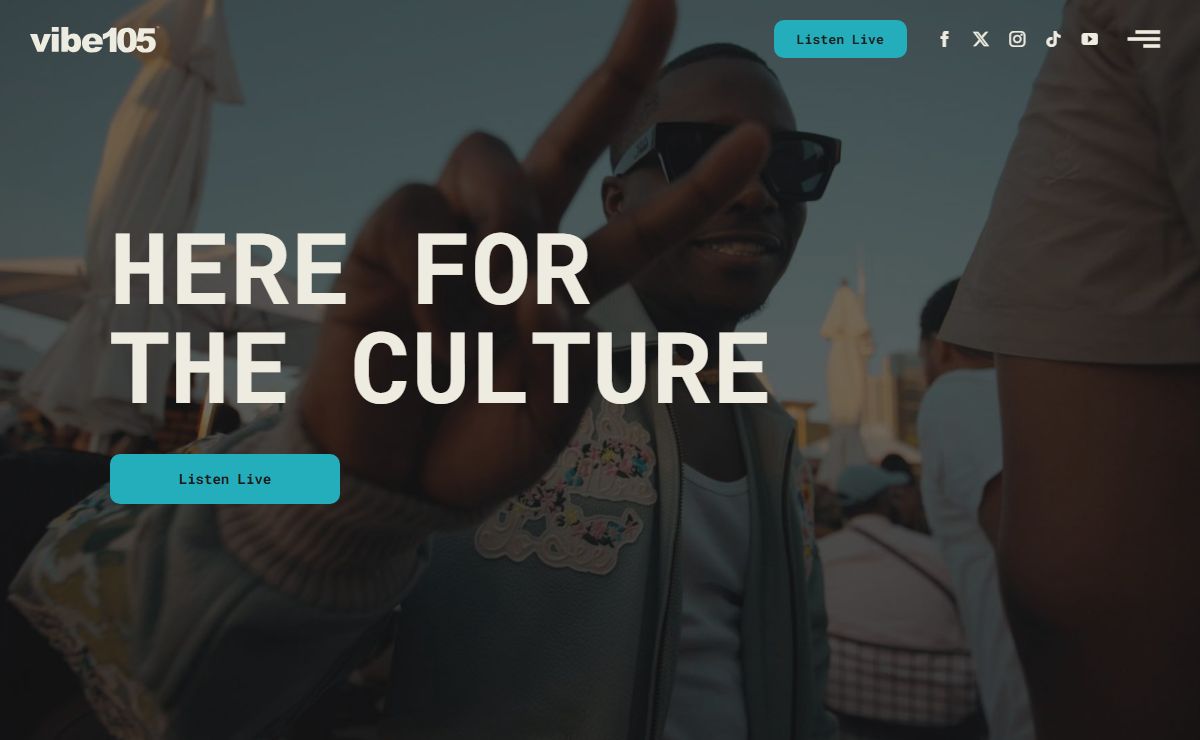 Vibe 105 - Here For The Culture