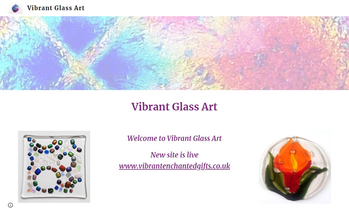 Vibrant Glass Art