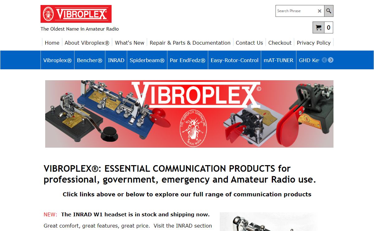 Vibroplex - Since 1905