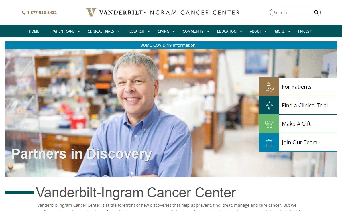 Home | Vanderbilt-Ingram Cancer Center