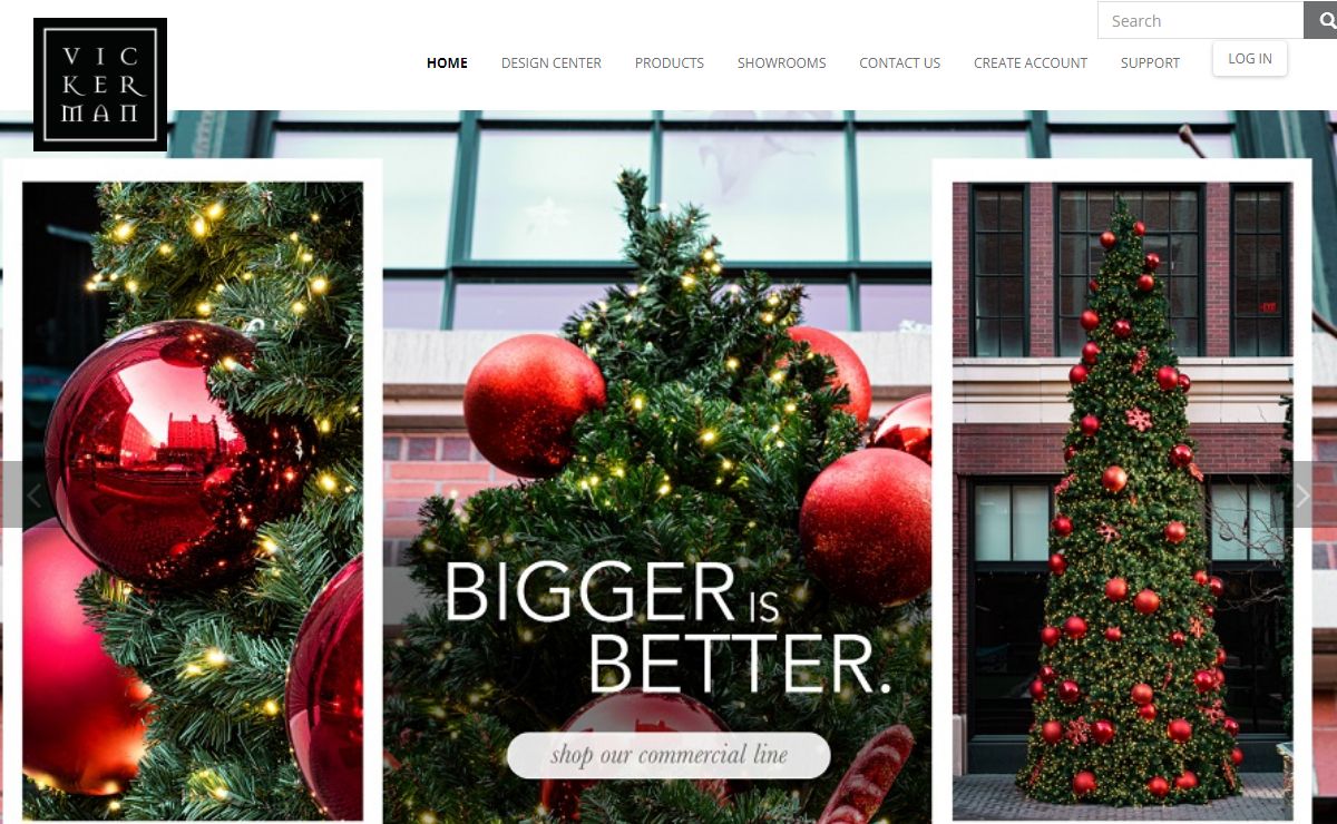 Artificial Christmas Trees, Ornaments and Home Decor | Vickerman