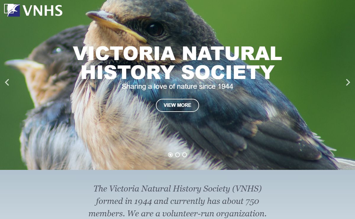 Victoria Natural History Society – To know nature, and keep it worth knowing