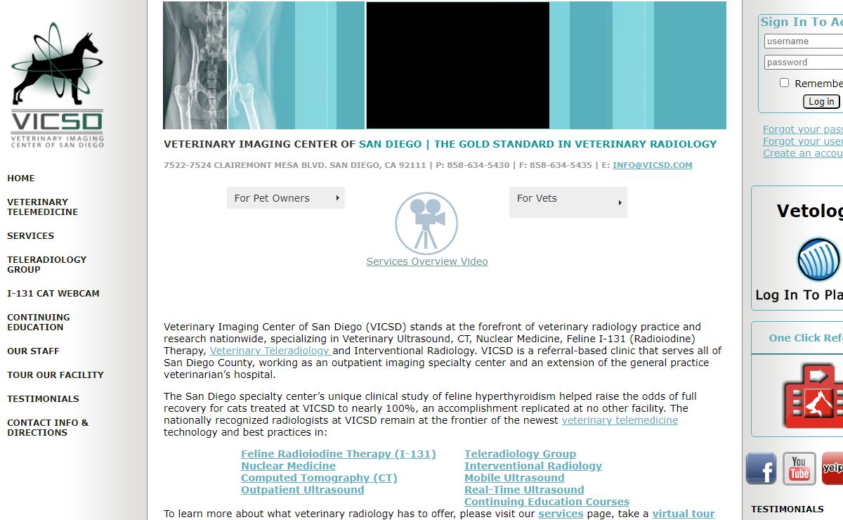 Veterinary Imaging Center of San Diego Veterinary Imaging Center of San Diego