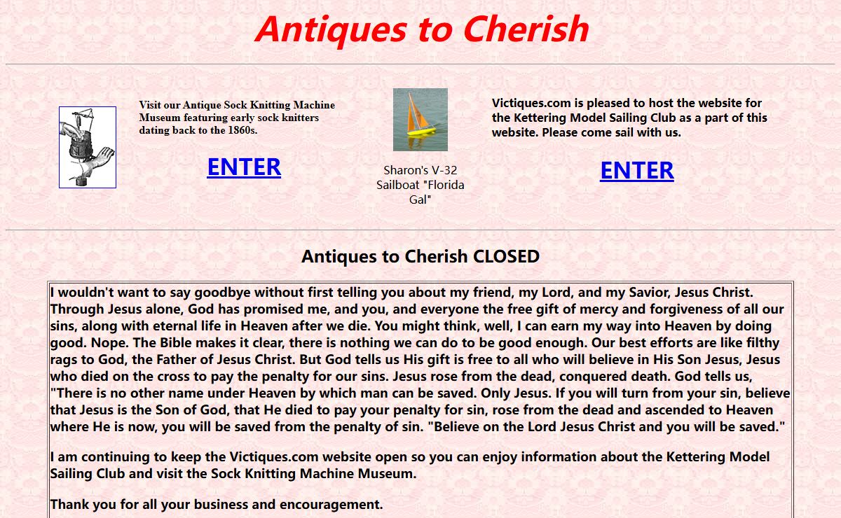 Antiques to Cherish--Victorian Clothing, Purses & Jewelry
