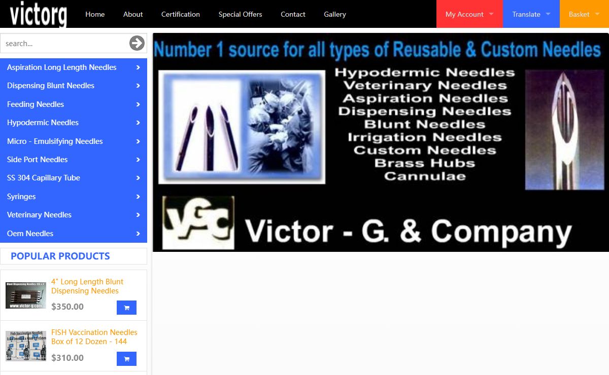 Luer Lock Needles, Hypodermic, EuroVet, SS Needle