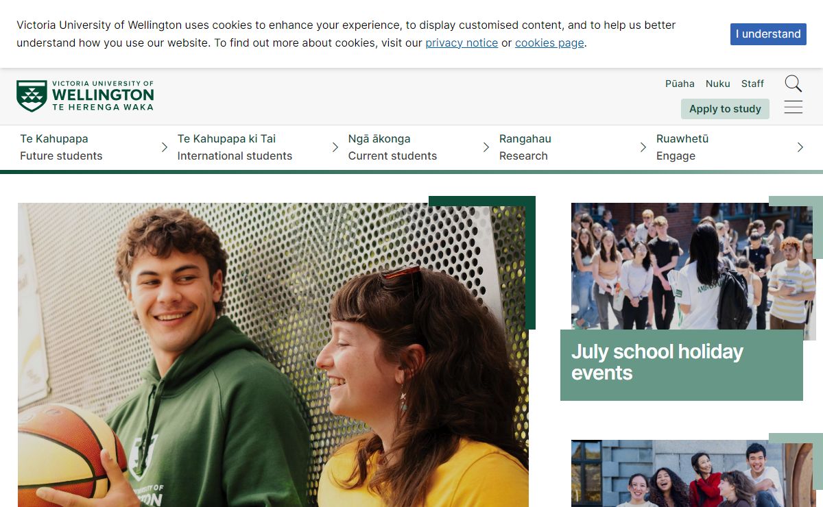 Te Herenga Waka—Victoria University of Wellington