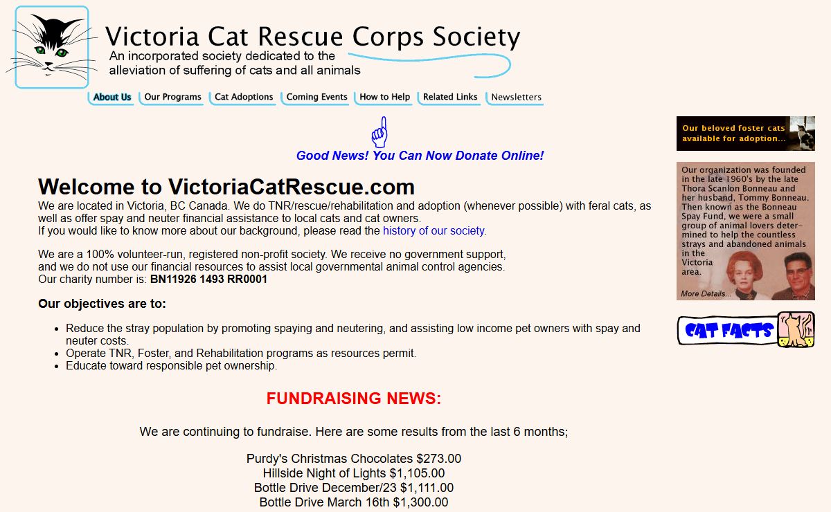 Victoria Cat Rescue - Home