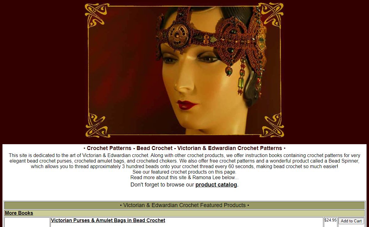 Crochet Patterns - Bead Crochet - Victorian & Edwardian Crochet Patterns