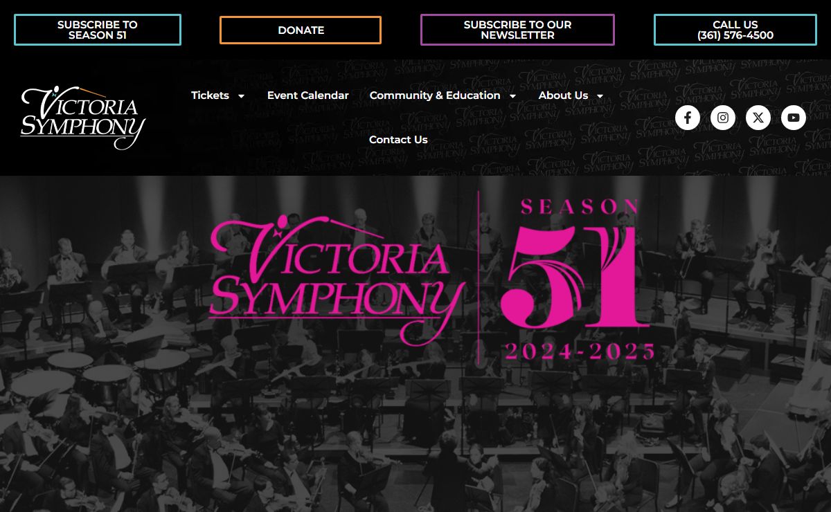 Victoria Symphony | Symphony Orchestra in Victoria Texas