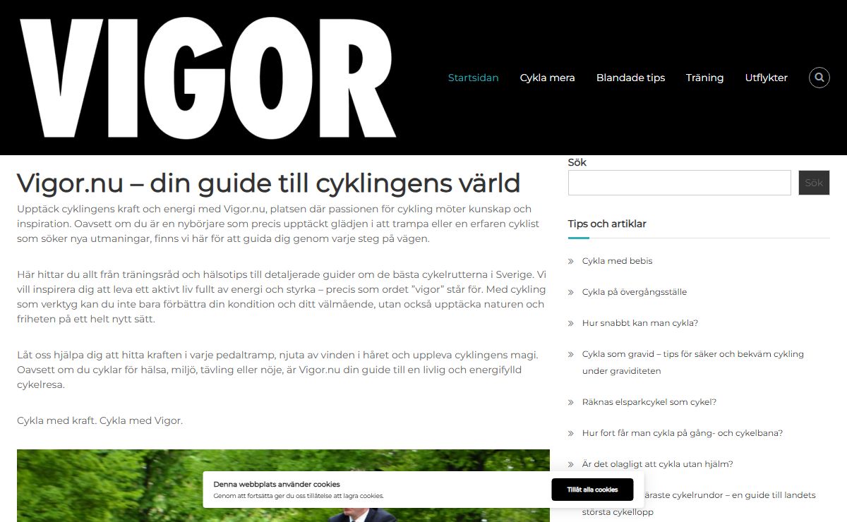 Allt om cykling