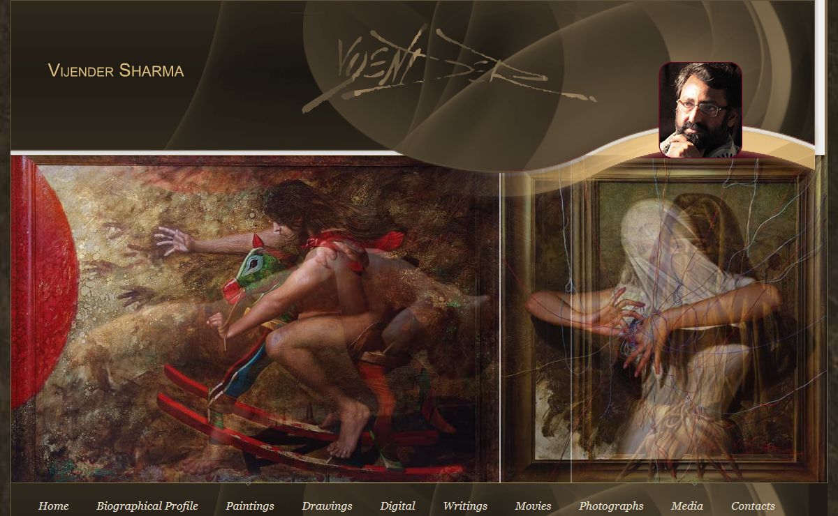 Vijender Sharma: Artist in India, Painter in India, Realistic Artist in India, Contemporary Artists in India