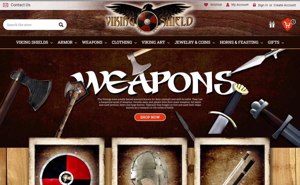 Viking Shield - Replicas And Gifts