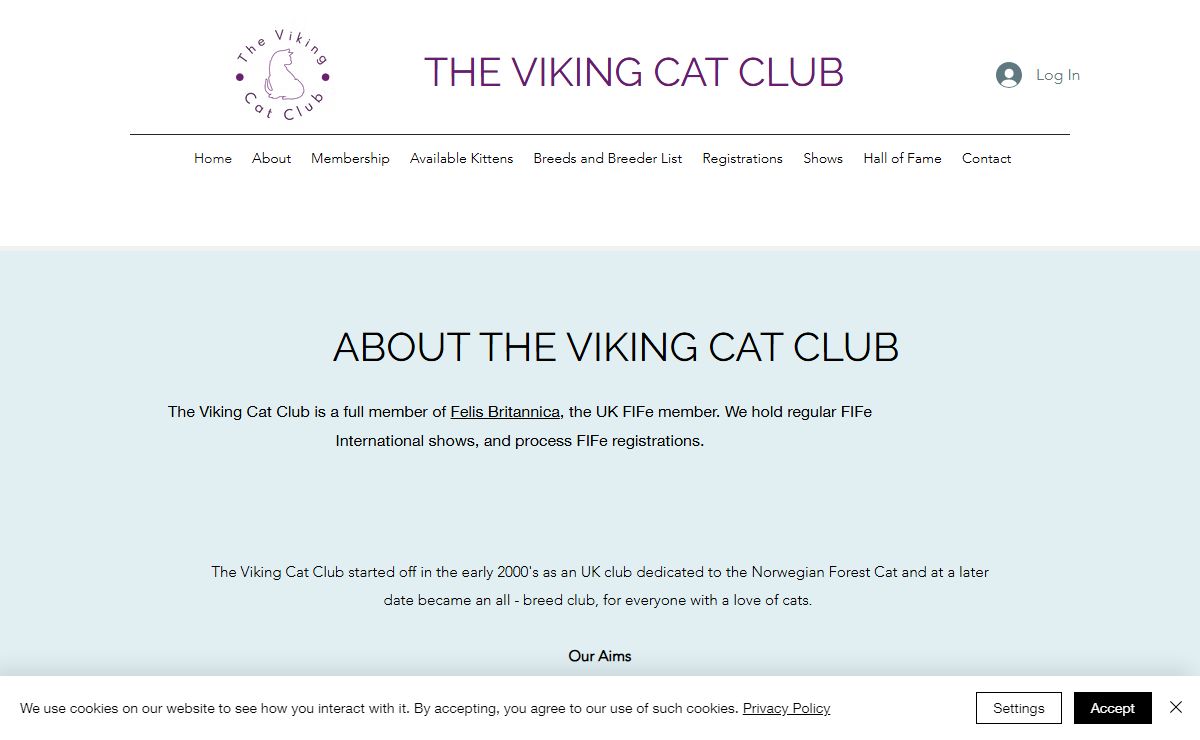 Registry | The Viking Cat Club
