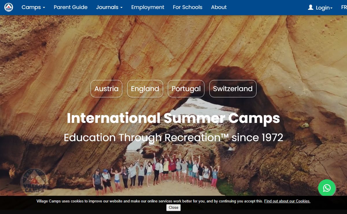 Village Camps - International Summer Camps - Switzerland England France Portugal Austria Canada