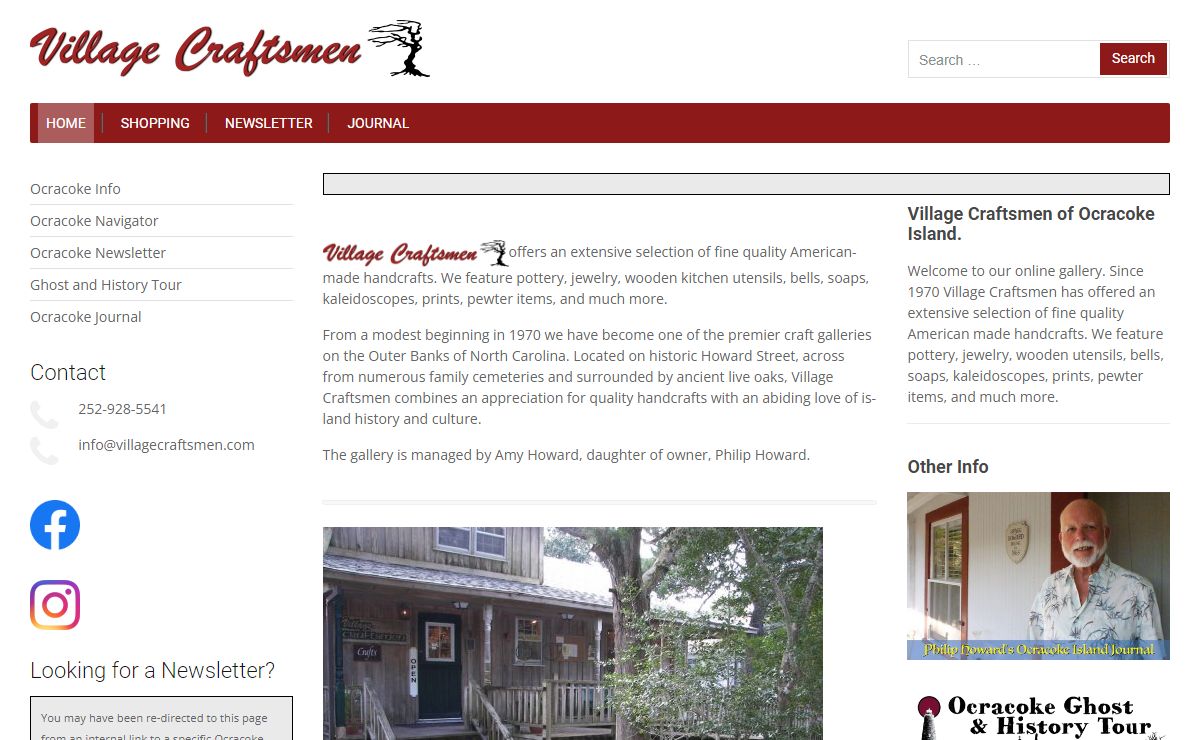 Welcome . . . - Village Craftsmen of Ocracoke Island