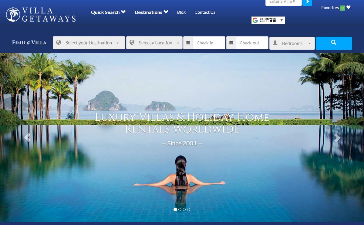 Villa Holidays & Luxury Vacation Home Rentals - Villa Getaways