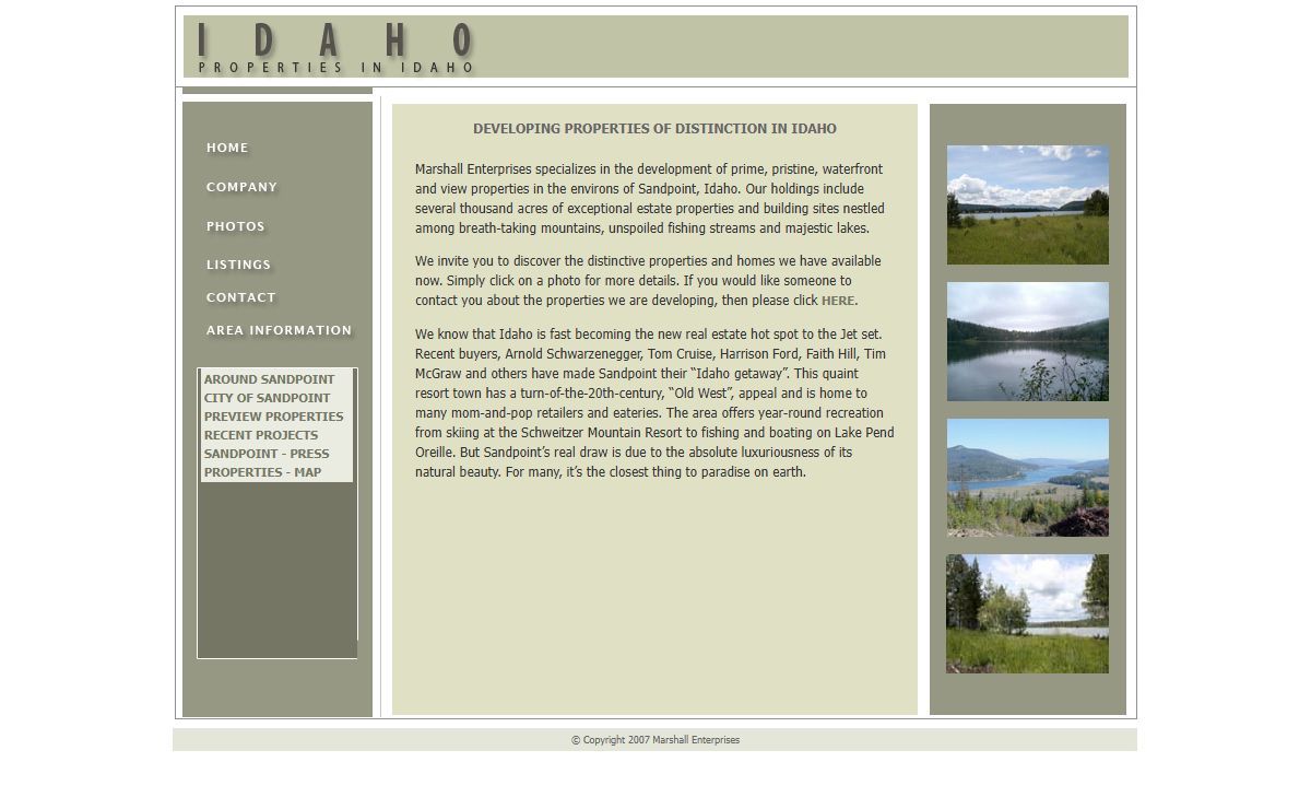 Properties in Idaho near Sandpoint