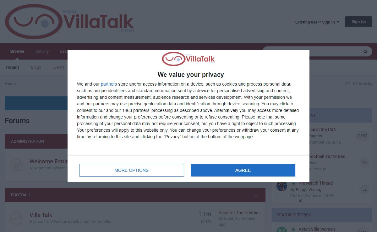 Forums - VillaTalk