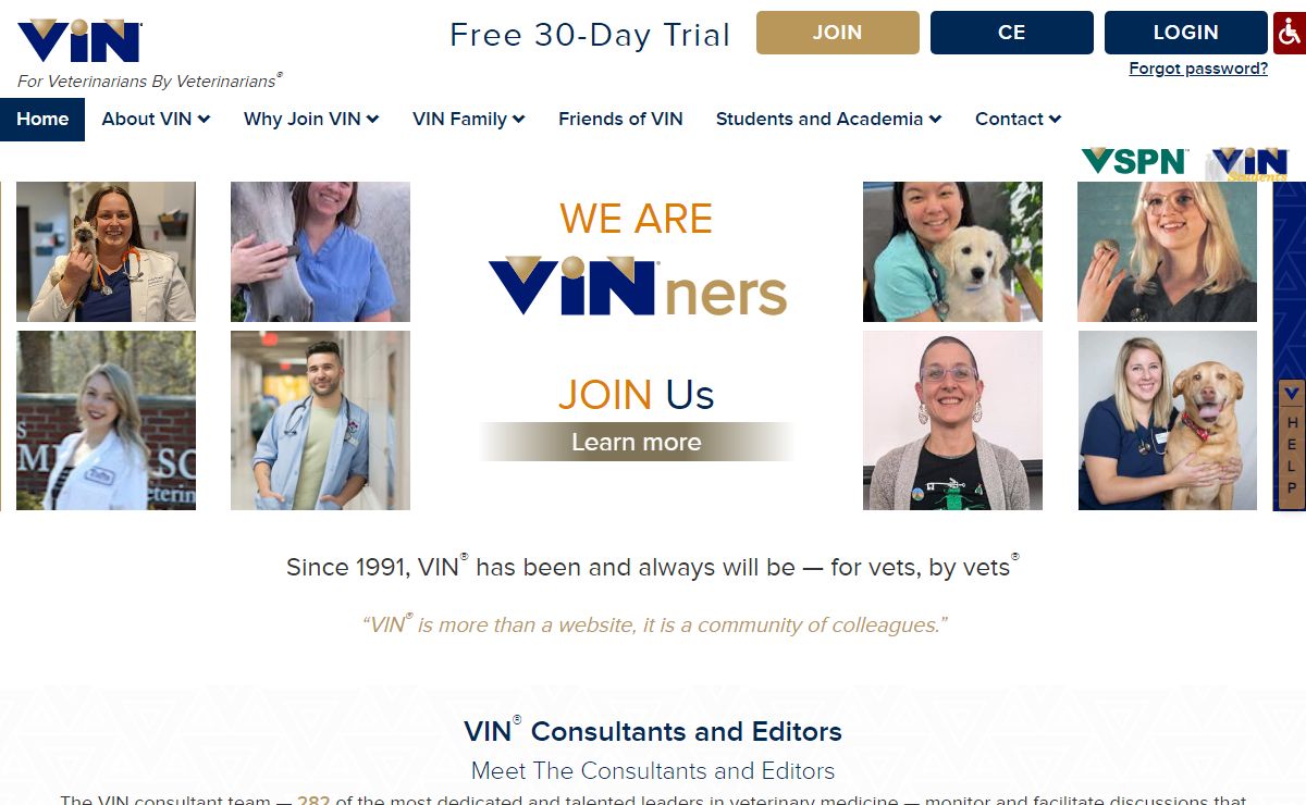 Veterinary Information Network®, Inc. - VIN
