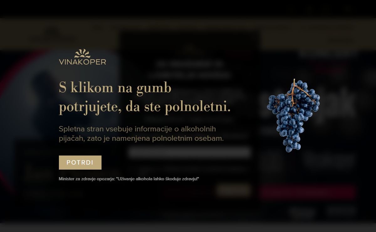 Vinakoper - Domov