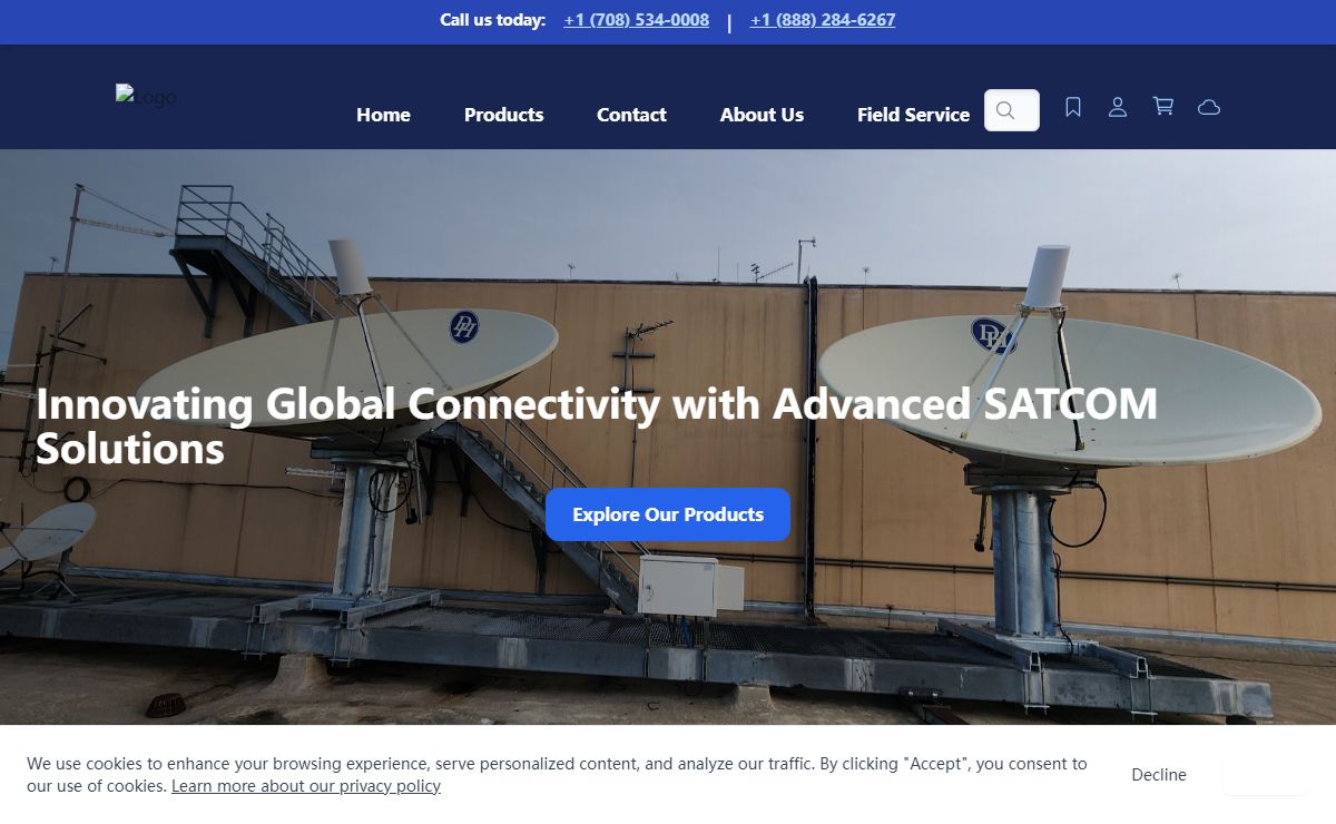 Home | Earth Station Antenna Specialists - Vincor Ltd.