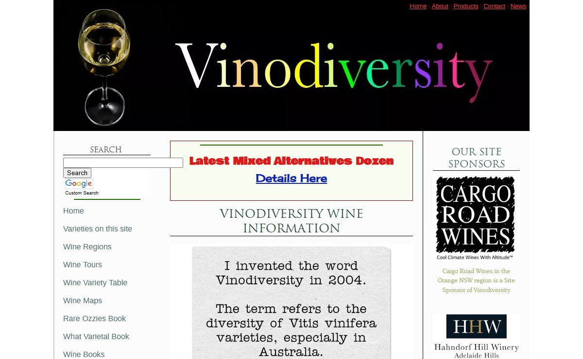Australian Wine from alternative varieties