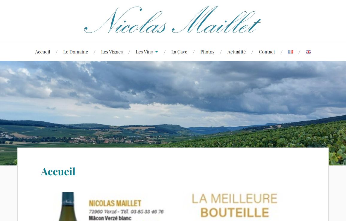Nicolas Maillet – Vins de Bourgogne