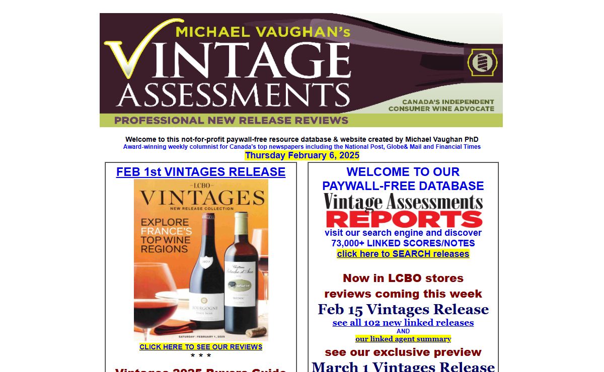 Welcome to Vintage Assessments.com